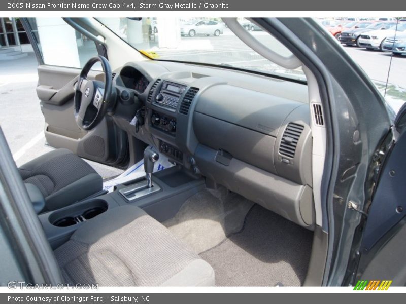 Storm Gray Metallic / Graphite 2005 Nissan Frontier Nismo Crew Cab 4x4