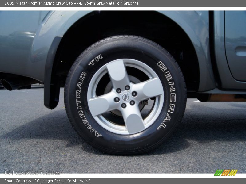 Storm Gray Metallic / Graphite 2005 Nissan Frontier Nismo Crew Cab 4x4