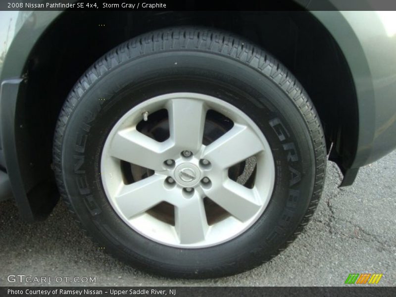 Storm Gray / Graphite 2008 Nissan Pathfinder SE 4x4