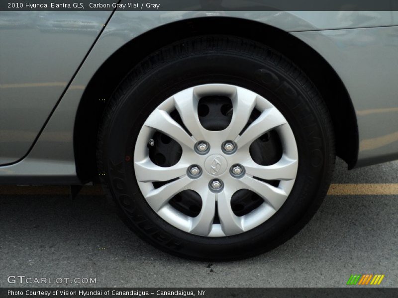 Carbon Gray Mist / Gray 2010 Hyundai Elantra GLS