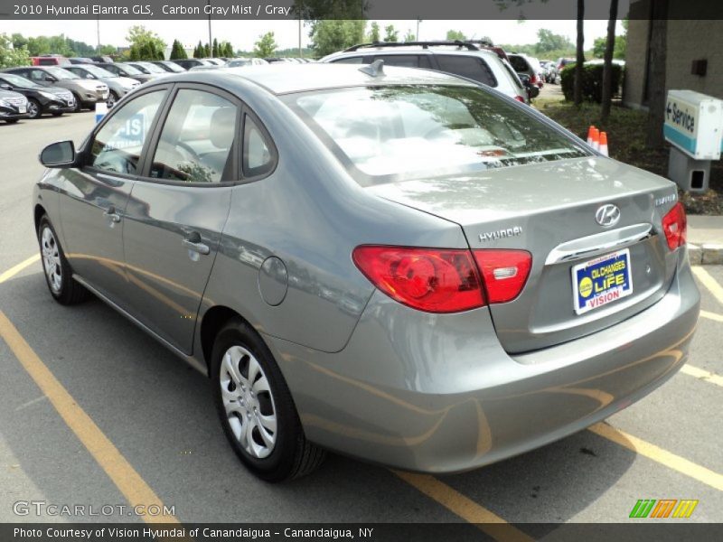 Carbon Gray Mist / Gray 2010 Hyundai Elantra GLS