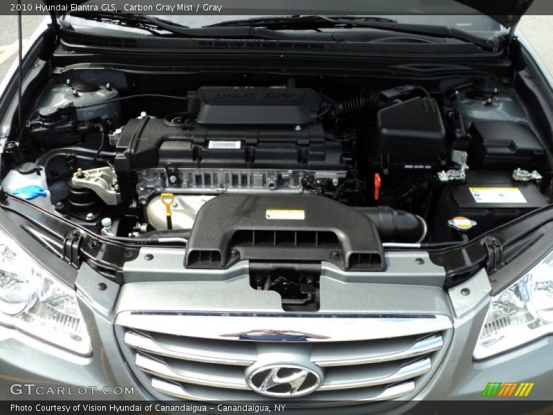 Carbon Gray Mist / Gray 2010 Hyundai Elantra GLS
