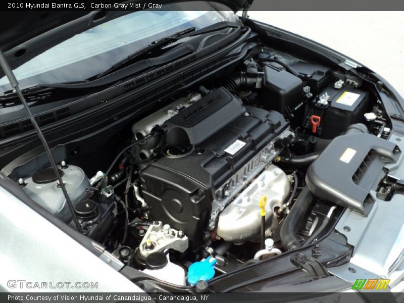 Carbon Gray Mist / Gray 2010 Hyundai Elantra GLS