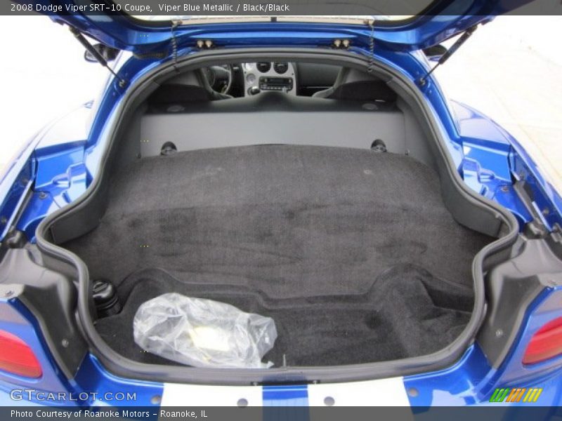  2008 Viper SRT-10 Coupe Trunk