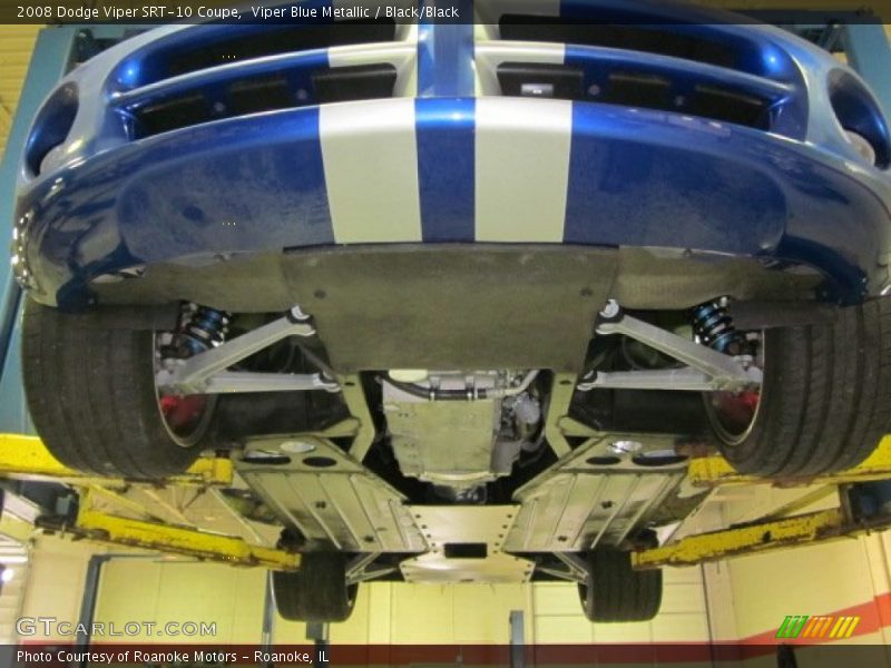 Viper Blue Metallic / Black/Black 2008 Dodge Viper SRT-10 Coupe