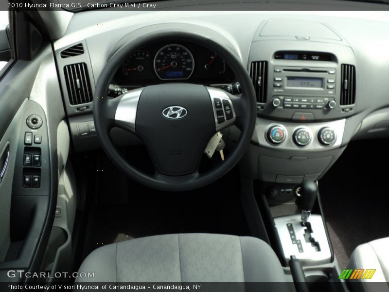 Carbon Gray Mist / Gray 2010 Hyundai Elantra GLS