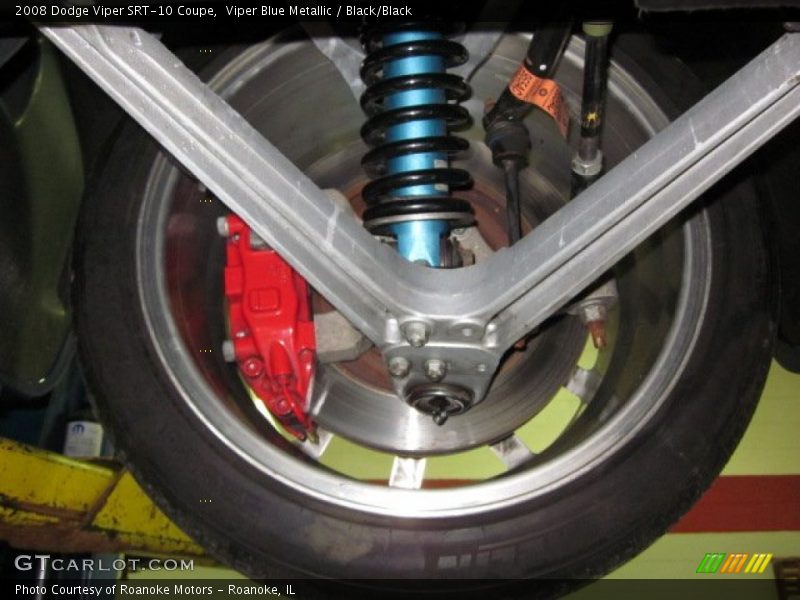 Viper Blue Metallic / Black/Black 2008 Dodge Viper SRT-10 Coupe