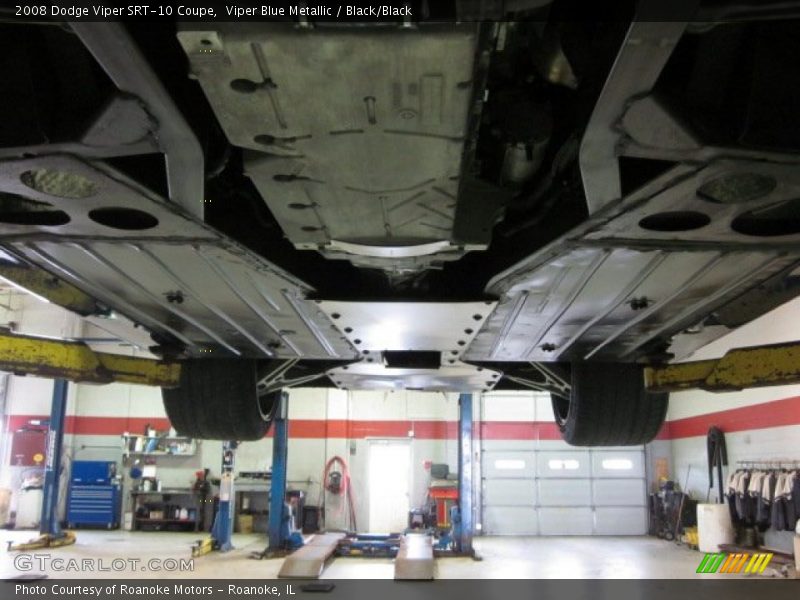 Viper Blue Metallic / Black/Black 2008 Dodge Viper SRT-10 Coupe