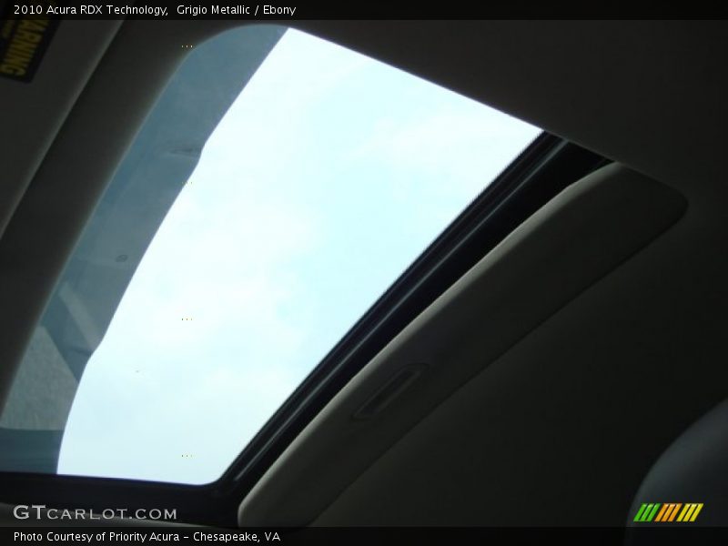 Grigio Metallic / Ebony 2010 Acura RDX Technology