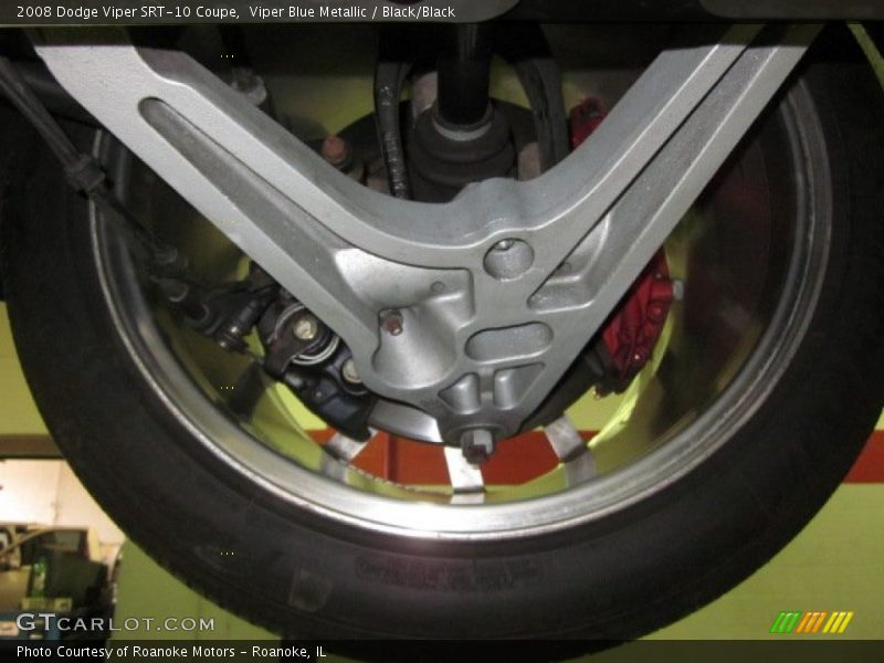 Viper Blue Metallic / Black/Black 2008 Dodge Viper SRT-10 Coupe