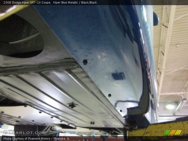 Viper Blue Metallic / Black/Black 2008 Dodge Viper SRT-10 Coupe