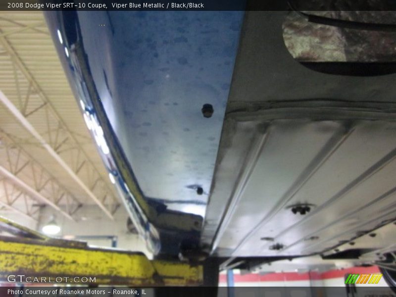 Viper Blue Metallic / Black/Black 2008 Dodge Viper SRT-10 Coupe