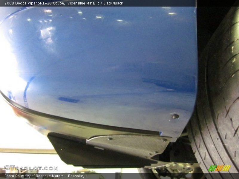 Viper Blue Metallic / Black/Black 2008 Dodge Viper SRT-10 Coupe