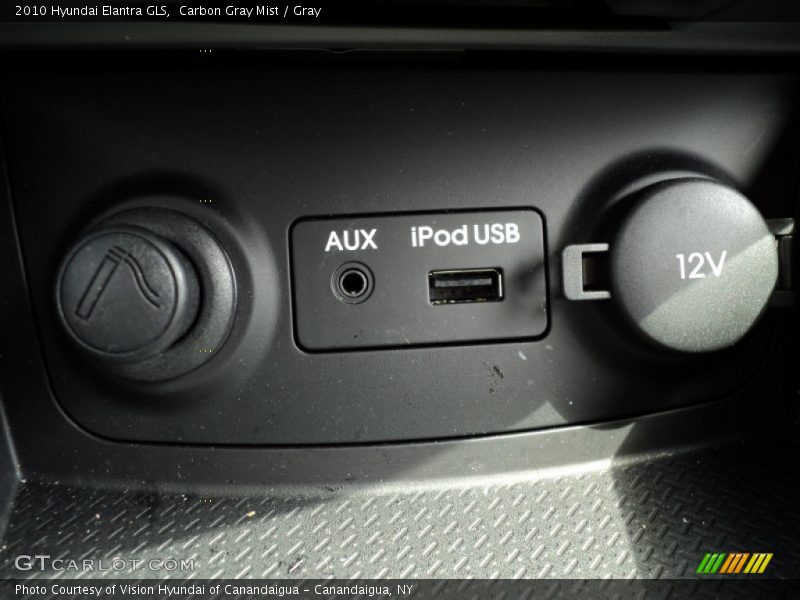 Carbon Gray Mist / Gray 2010 Hyundai Elantra GLS