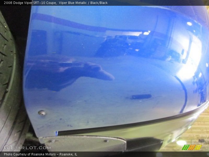 Viper Blue Metallic / Black/Black 2008 Dodge Viper SRT-10 Coupe