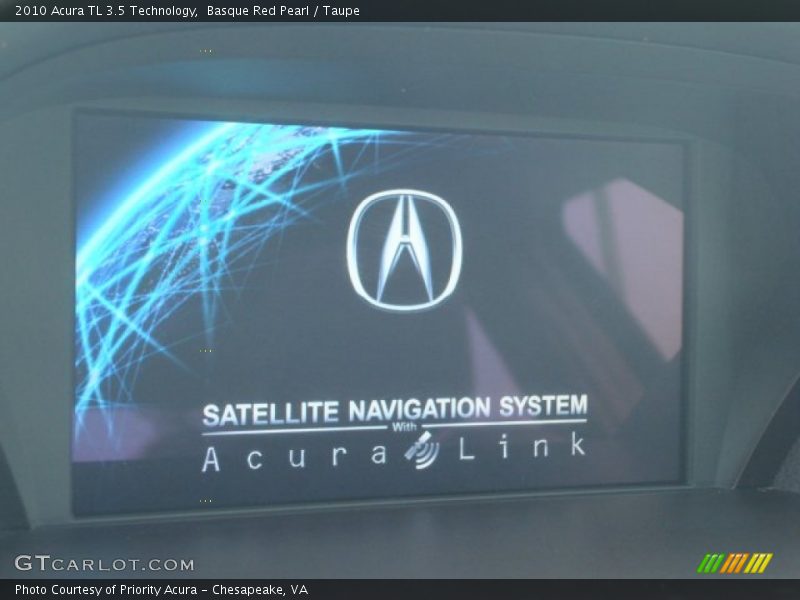 Basque Red Pearl / Taupe 2010 Acura TL 3.5 Technology