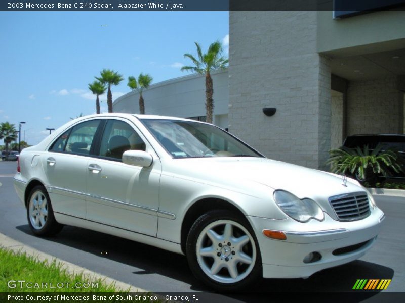  2003 C 240 Sedan Alabaster White