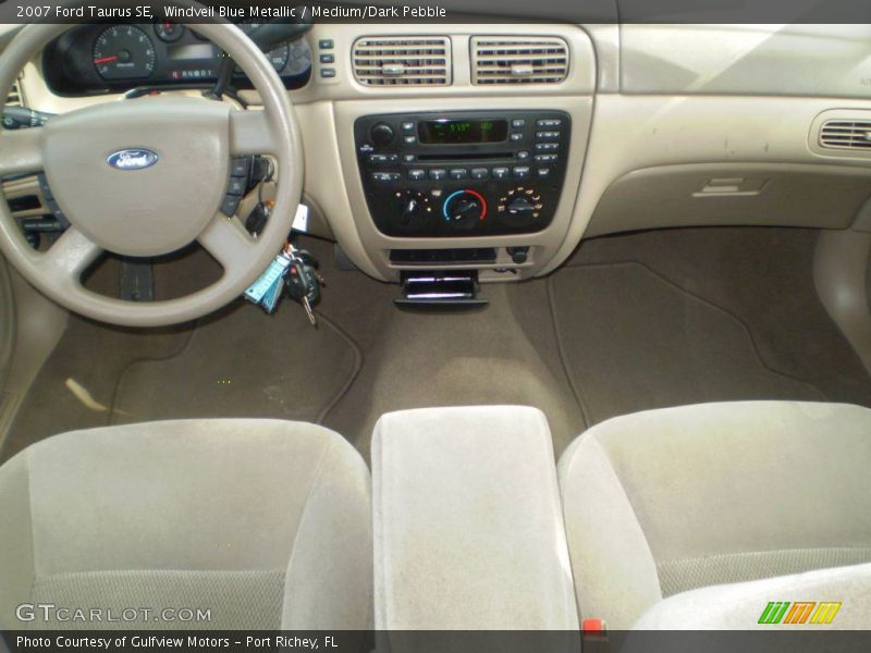 Windveil Blue Metallic / Medium/Dark Pebble 2007 Ford Taurus SE