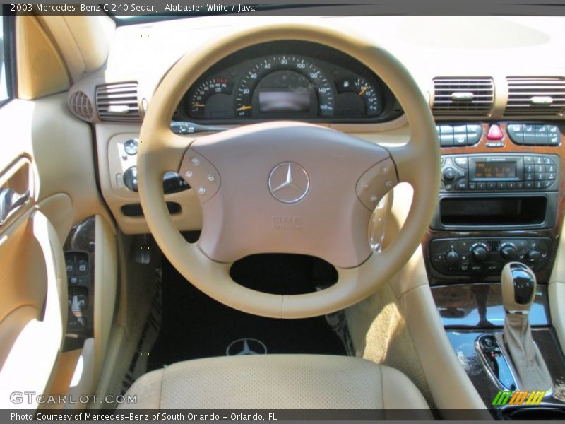  2003 C 240 Sedan Steering Wheel