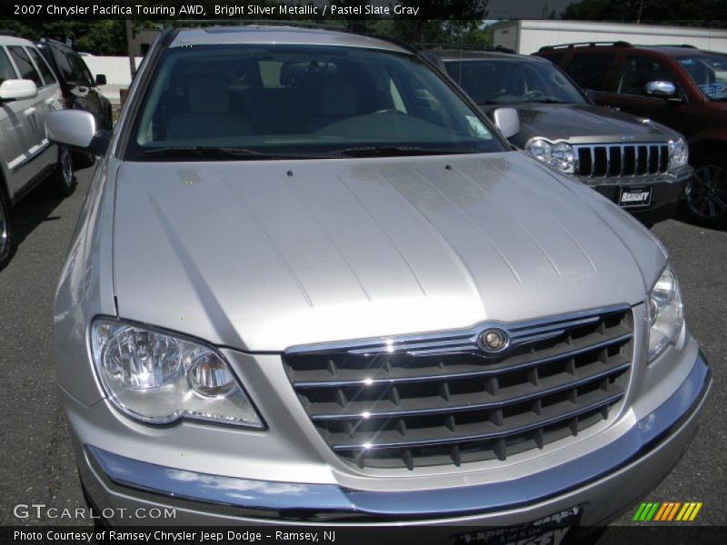 Bright Silver Metallic / Pastel Slate Gray 2007 Chrysler Pacifica Touring AWD