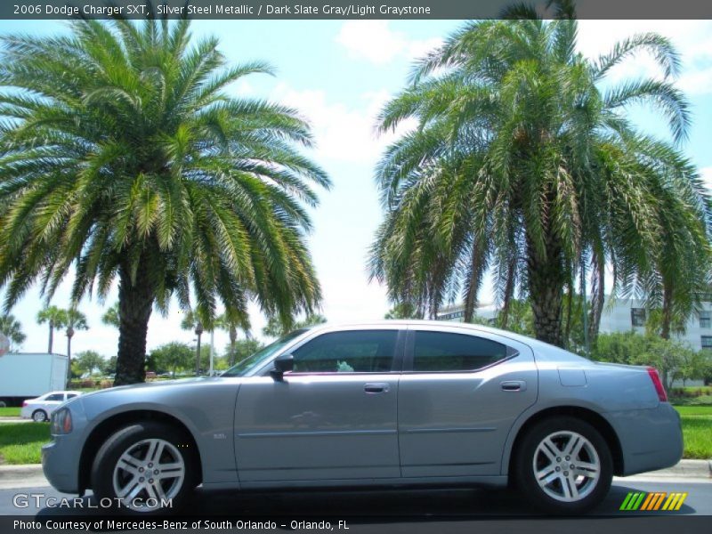 Silver Steel Metallic / Dark Slate Gray/Light Graystone 2006 Dodge Charger SXT