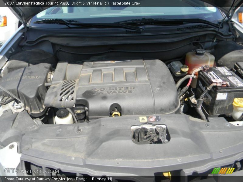Bright Silver Metallic / Pastel Slate Gray 2007 Chrysler Pacifica Touring AWD