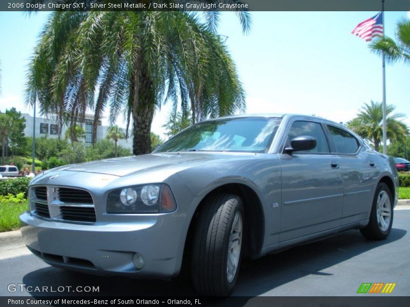 Silver Steel Metallic / Dark Slate Gray/Light Graystone 2006 Dodge Charger SXT