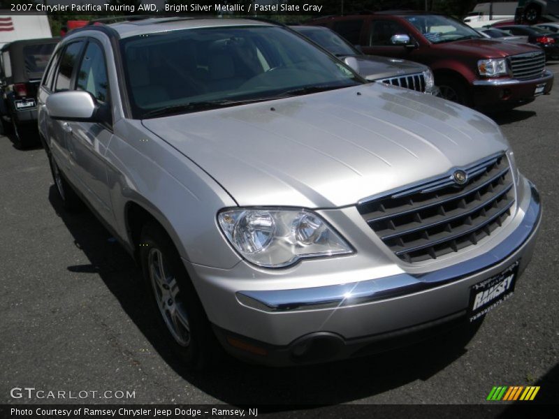 Bright Silver Metallic / Pastel Slate Gray 2007 Chrysler Pacifica Touring AWD