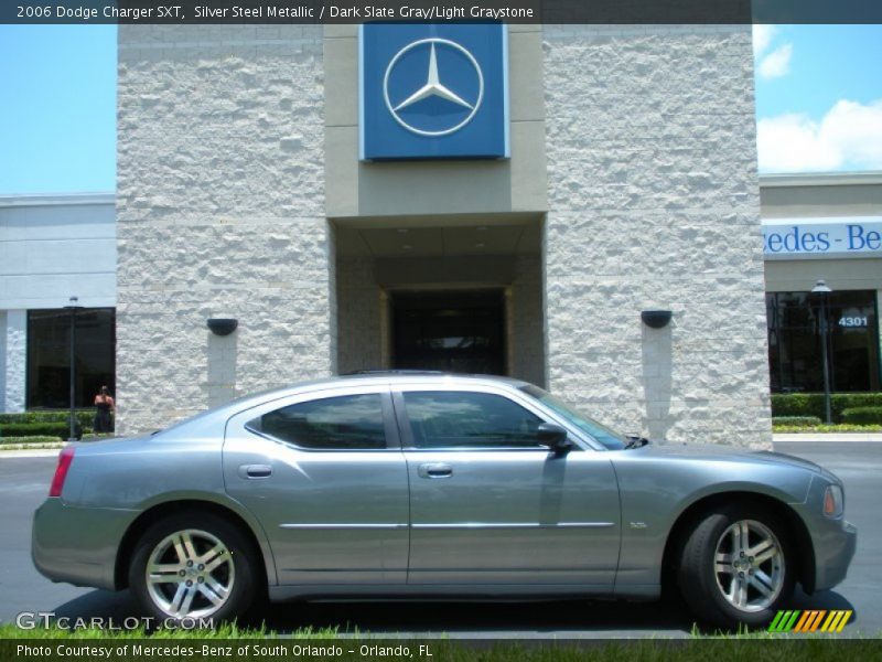 Silver Steel Metallic / Dark Slate Gray/Light Graystone 2006 Dodge Charger SXT