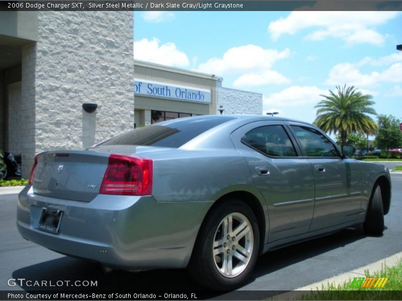 Silver Steel Metallic / Dark Slate Gray/Light Graystone 2006 Dodge Charger SXT
