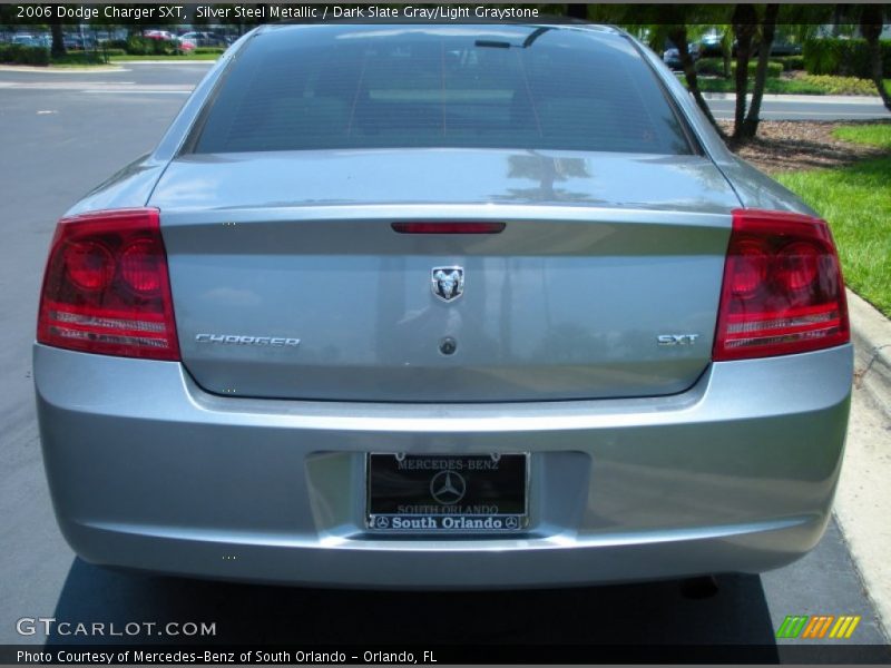 Silver Steel Metallic / Dark Slate Gray/Light Graystone 2006 Dodge Charger SXT