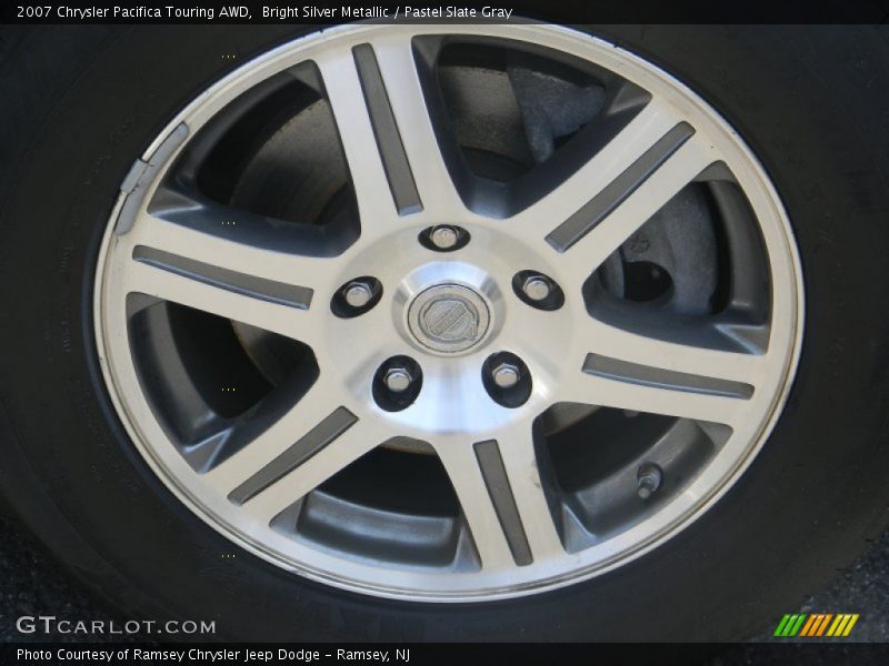 Bright Silver Metallic / Pastel Slate Gray 2007 Chrysler Pacifica Touring AWD