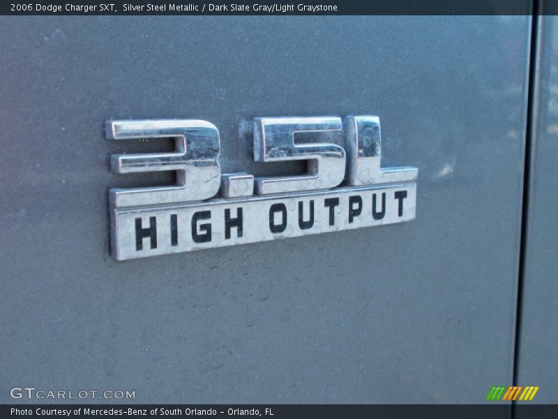 Silver Steel Metallic / Dark Slate Gray/Light Graystone 2006 Dodge Charger SXT