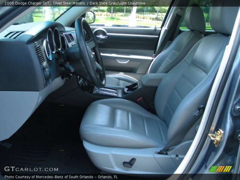 Silver Steel Metallic / Dark Slate Gray/Light Graystone 2006 Dodge Charger SXT