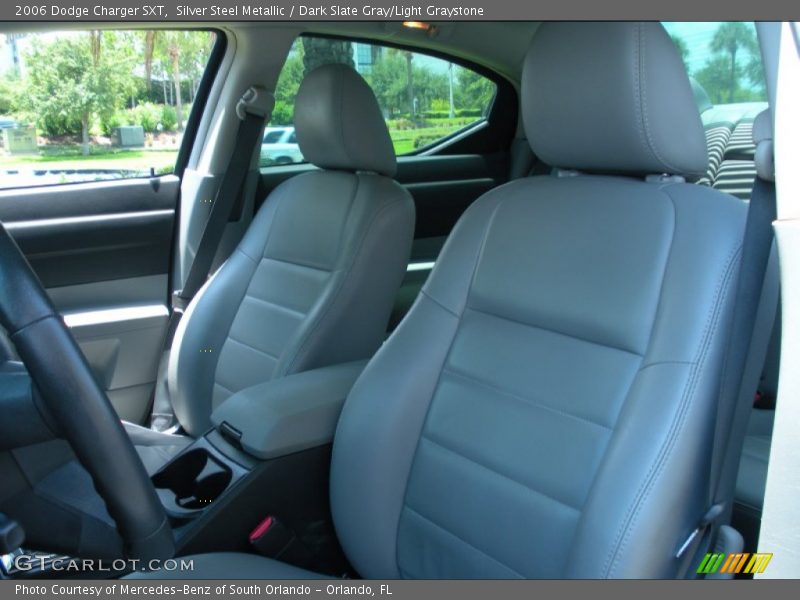 Silver Steel Metallic / Dark Slate Gray/Light Graystone 2006 Dodge Charger SXT