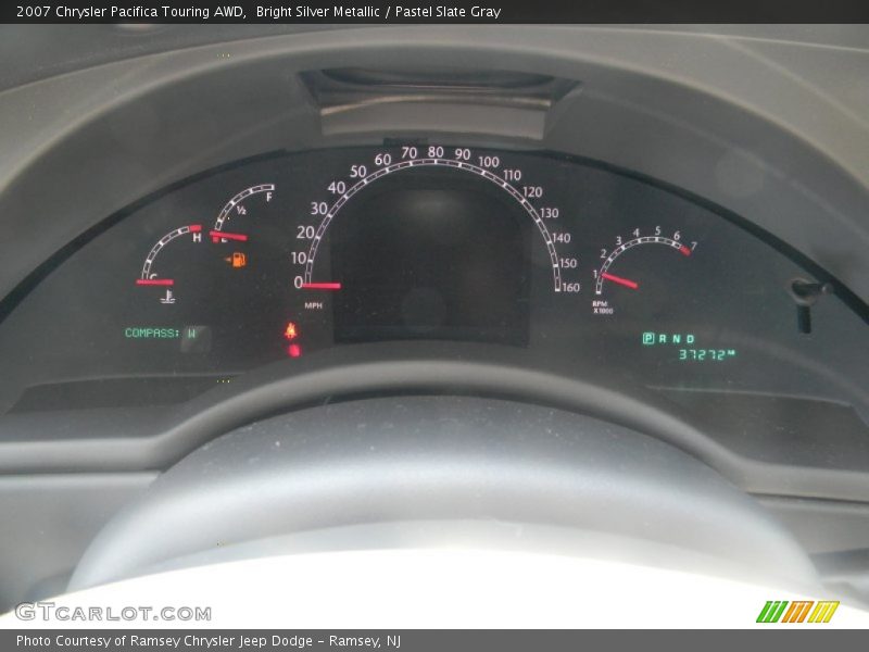 Bright Silver Metallic / Pastel Slate Gray 2007 Chrysler Pacifica Touring AWD