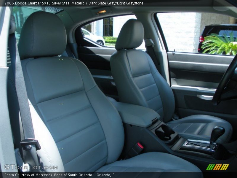 Silver Steel Metallic / Dark Slate Gray/Light Graystone 2006 Dodge Charger SXT