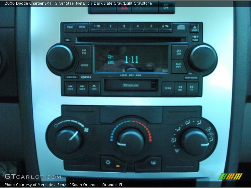 Silver Steel Metallic / Dark Slate Gray/Light Graystone 2006 Dodge Charger SXT