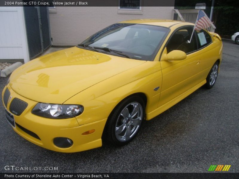 Yellow Jacket / Black 2004 Pontiac GTO Coupe