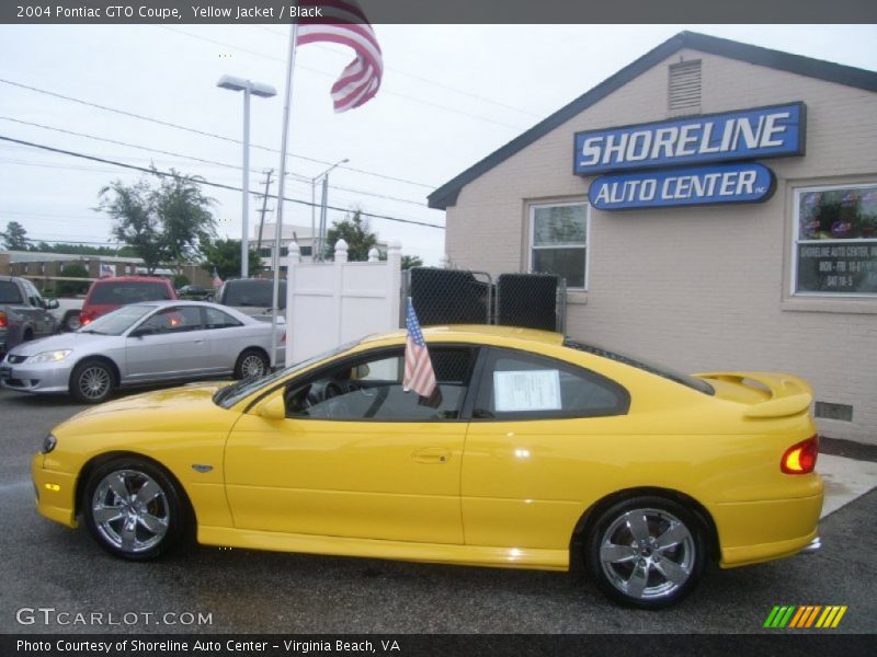 Yellow Jacket / Black 2004 Pontiac GTO Coupe