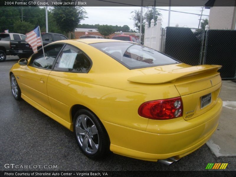  2004 GTO Coupe Yellow Jacket