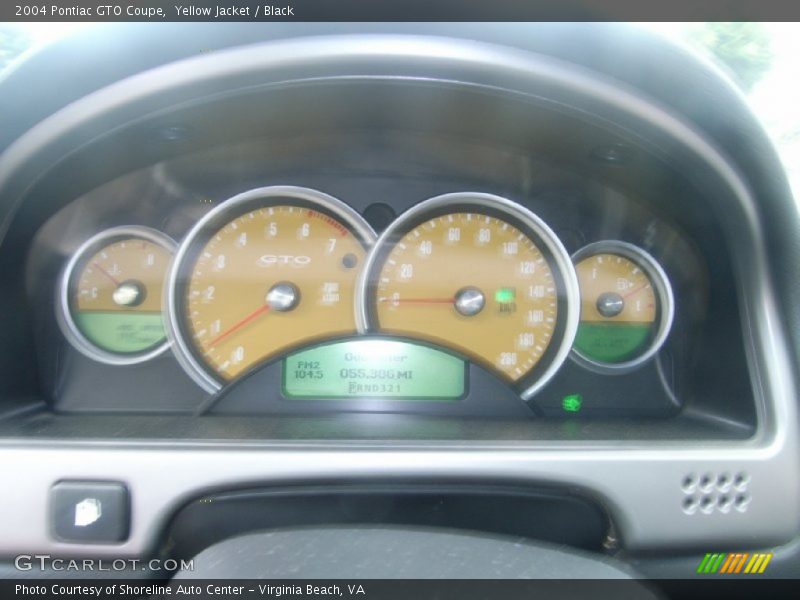 Yellow Jacket / Black 2004 Pontiac GTO Coupe