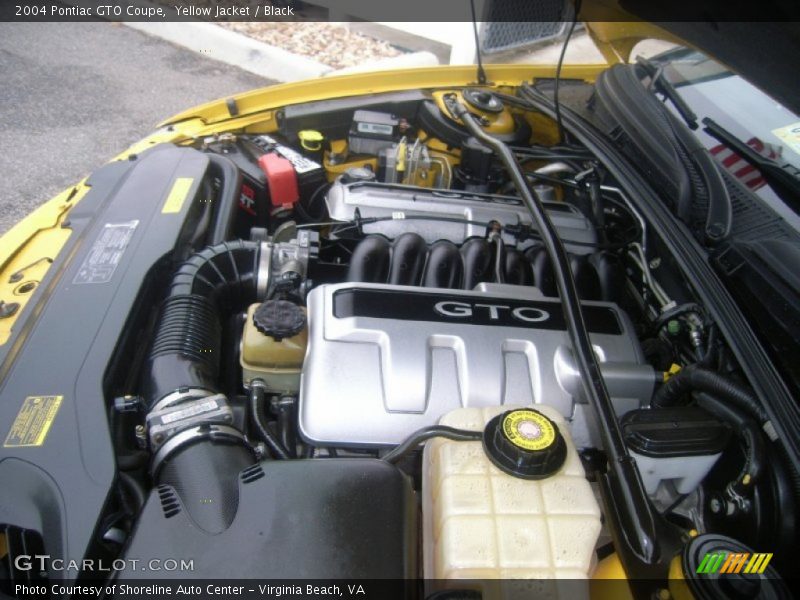  2004 GTO Coupe Engine - 5.7 Liter OHV 16-Valve V8