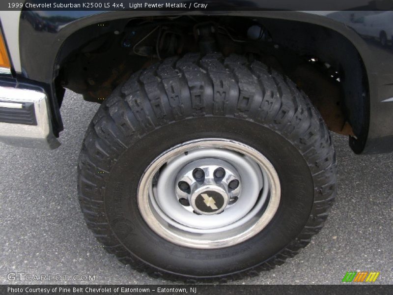 Light Pewter Metallic / Gray 1999 Chevrolet Suburban K2500 LS 4x4