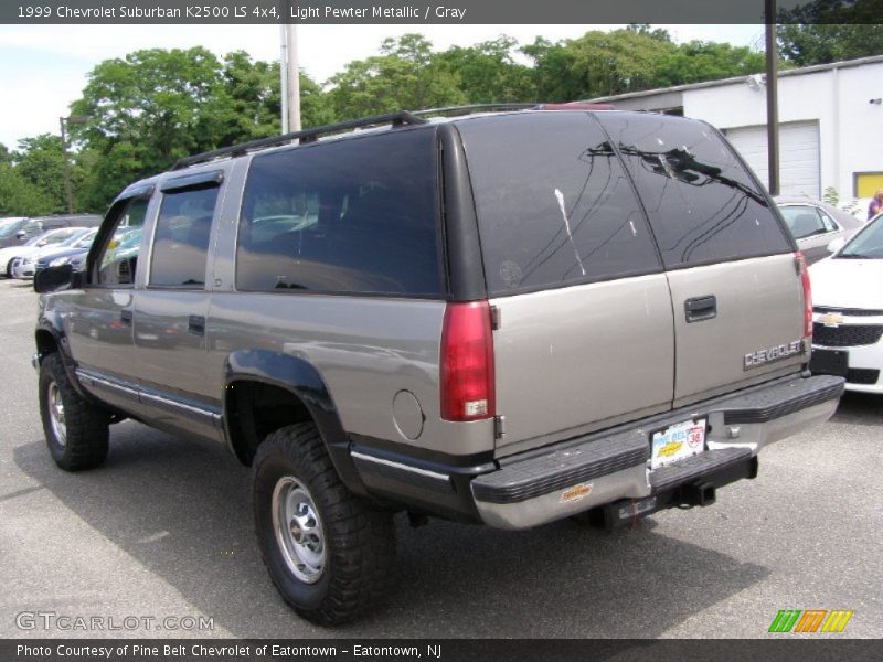 Light Pewter Metallic / Gray 1999 Chevrolet Suburban K2500 LS 4x4