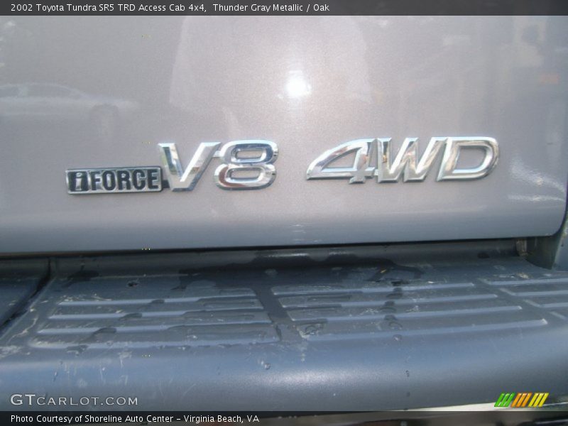 Thunder Gray Metallic / Oak 2002 Toyota Tundra SR5 TRD Access Cab 4x4