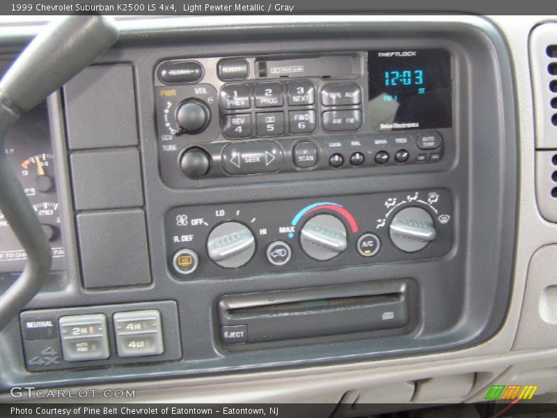Light Pewter Metallic / Gray 1999 Chevrolet Suburban K2500 LS 4x4
