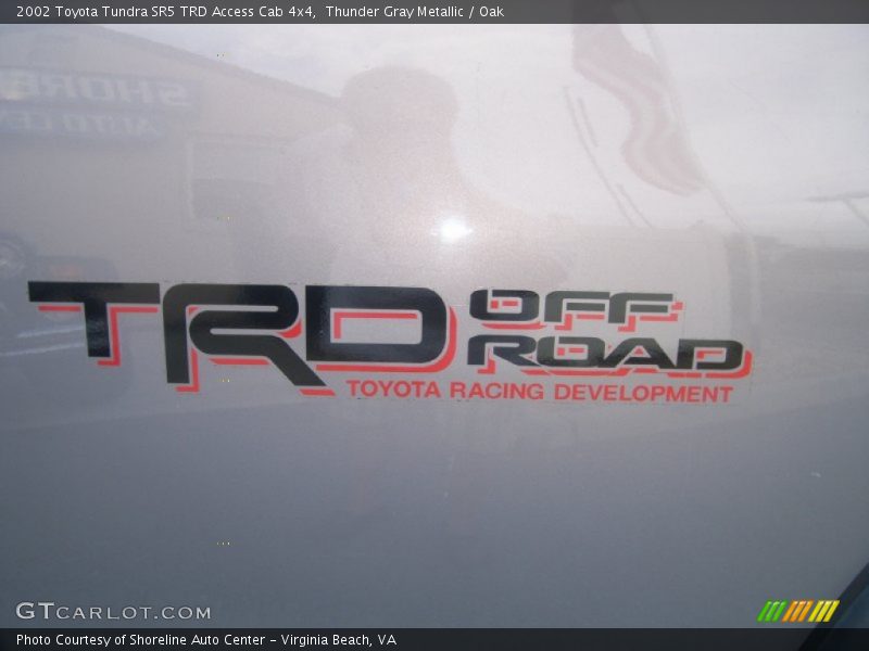 Thunder Gray Metallic / Oak 2002 Toyota Tundra SR5 TRD Access Cab 4x4