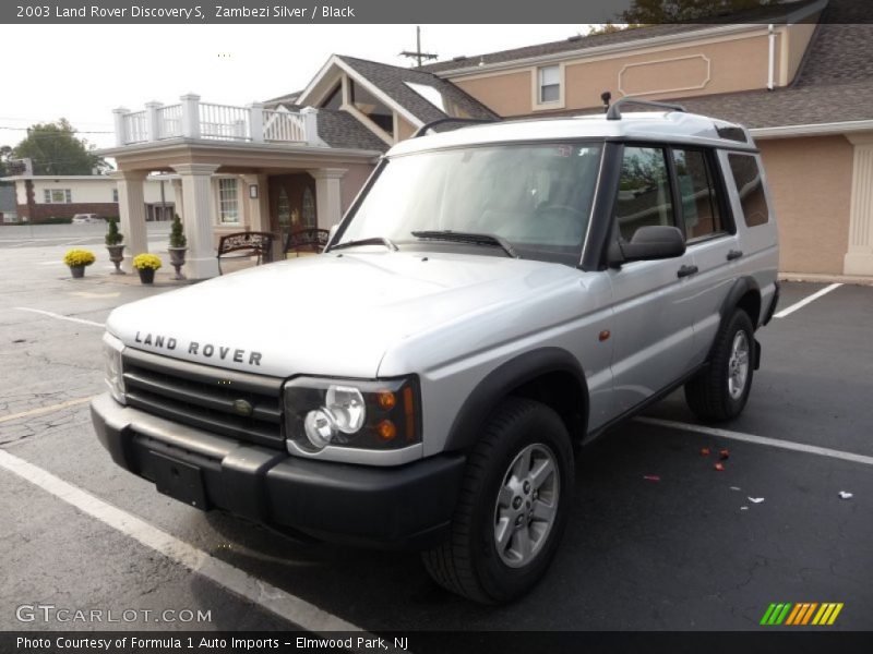 Zambezi Silver / Black 2003 Land Rover Discovery S