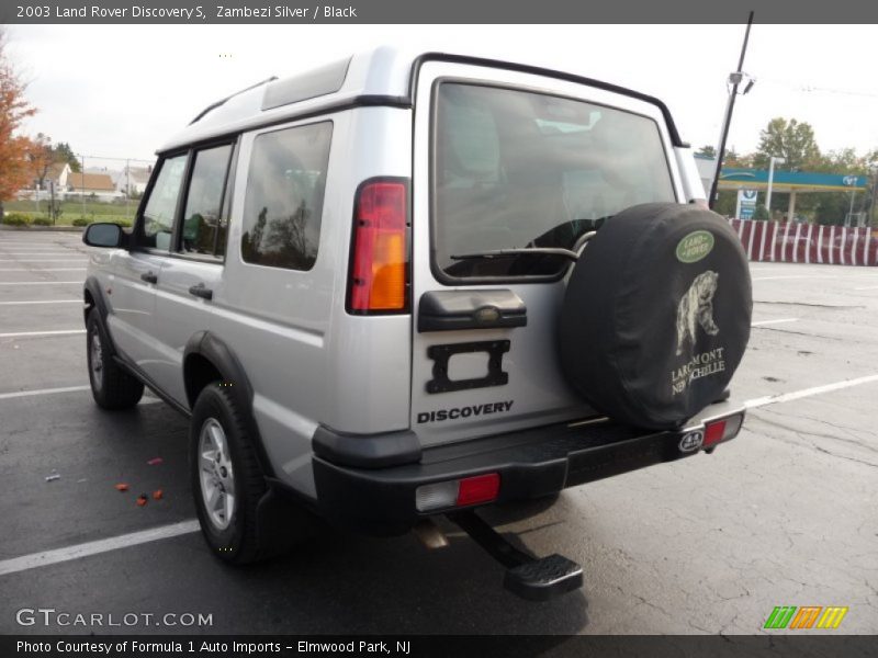 Zambezi Silver / Black 2003 Land Rover Discovery S